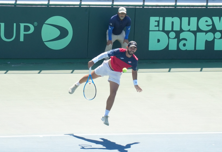 RD blanquea a Letonia en la jornada inaugural de Copa Davis