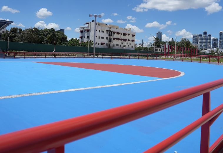 Alcaldía del Distrito Nacional construye un patinódromo moderno y funcional