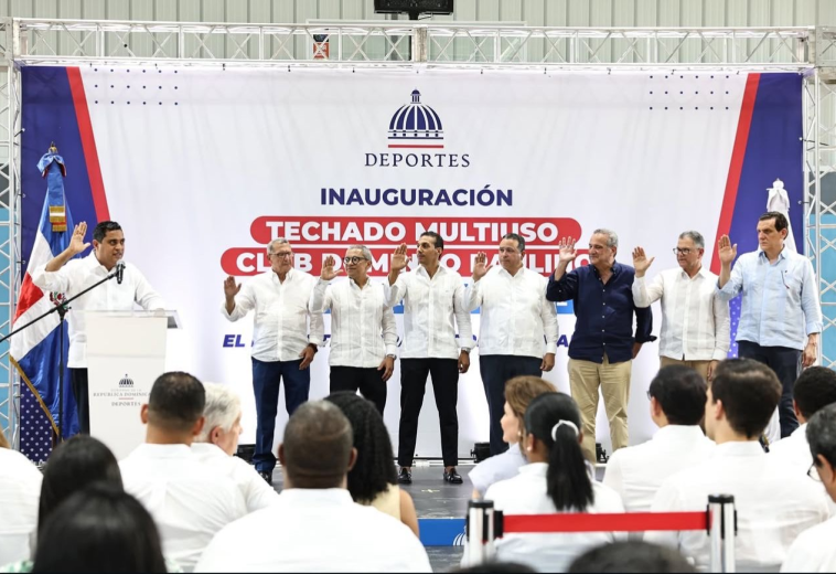 Inauguran renovado techado del Club Domingo Paulino en Santiago