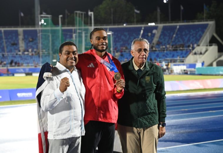 Dominicano Gabriel Moronta conquista medalla de oro en 400 metros planos